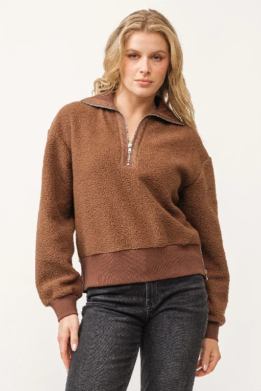 Dear John Briar Half Zip Pullover