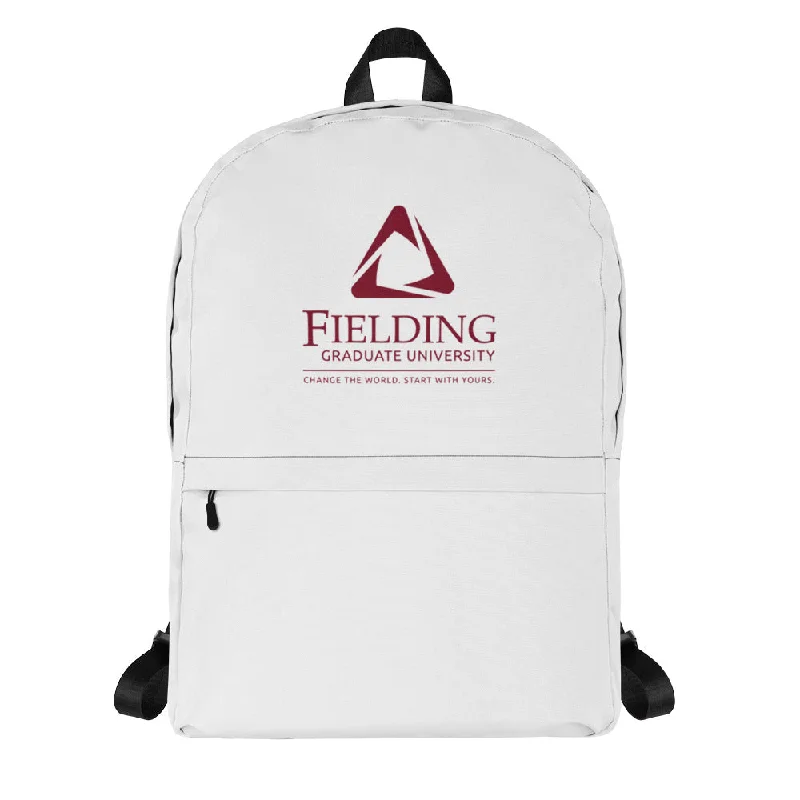 Backpack - White | Fielding Logo