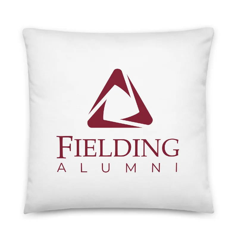 Basic Pillow - White | Alumni Logo