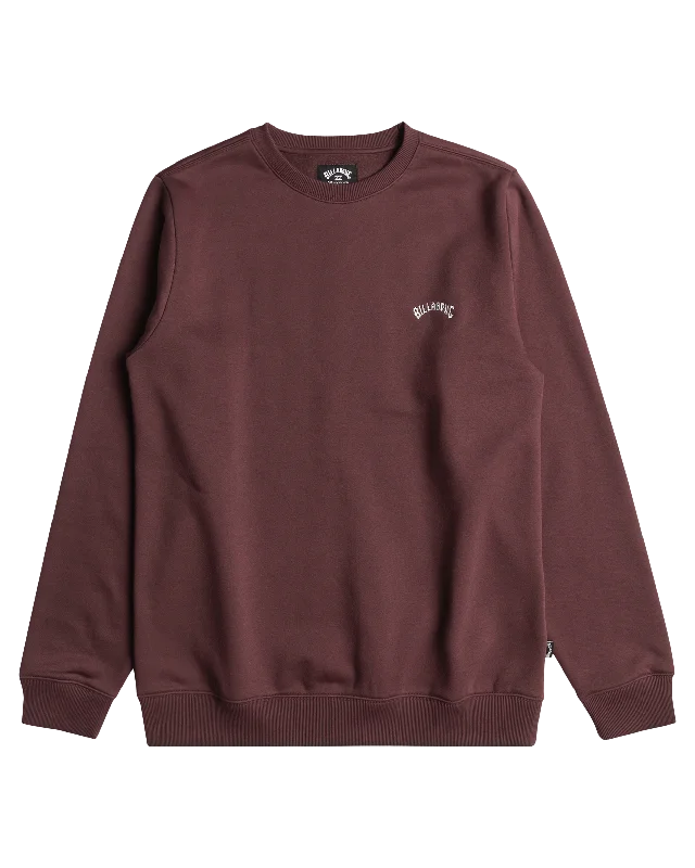 Arch Sweatshirt in Port