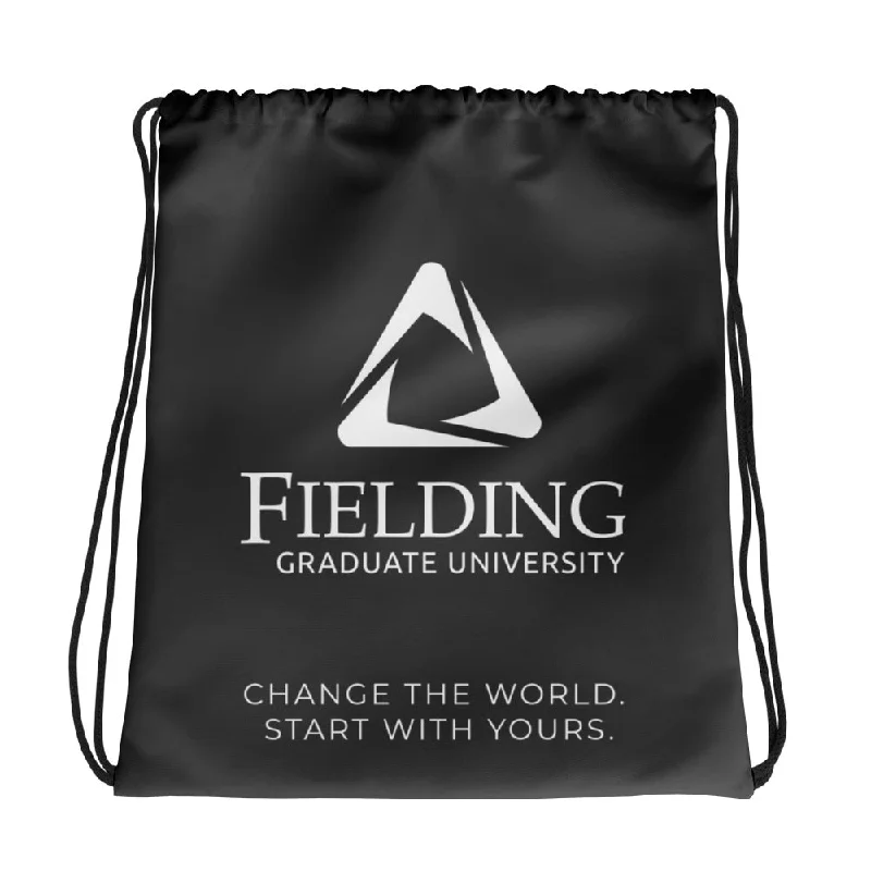 Drawstring Bag - Dark Grey | Fielding Logo