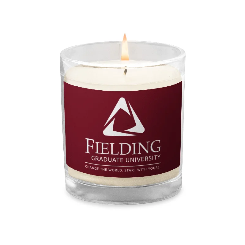 Glass Jar Soy Wax Candle - Merlot | Fielding Logo