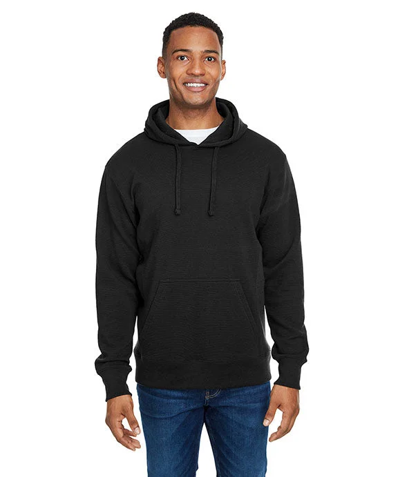 JA8706 - J America Ripple Fleece Pulllover Hooded Sweatshirt