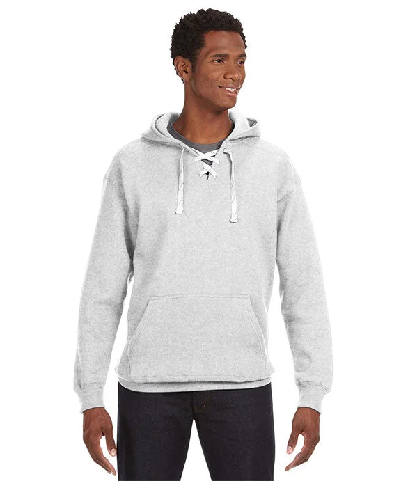 JA8830 - J America Adult Sport Lace Hooded Sweatshirt