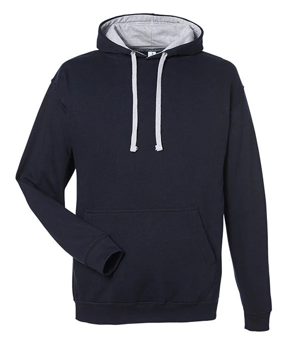 JHA003 - Just Hoods By AWDis Adult Midweight Varsity Contrast Hooded Sweatshirt