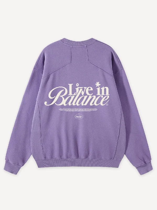 Live in Balance Oversized Sweatshirt