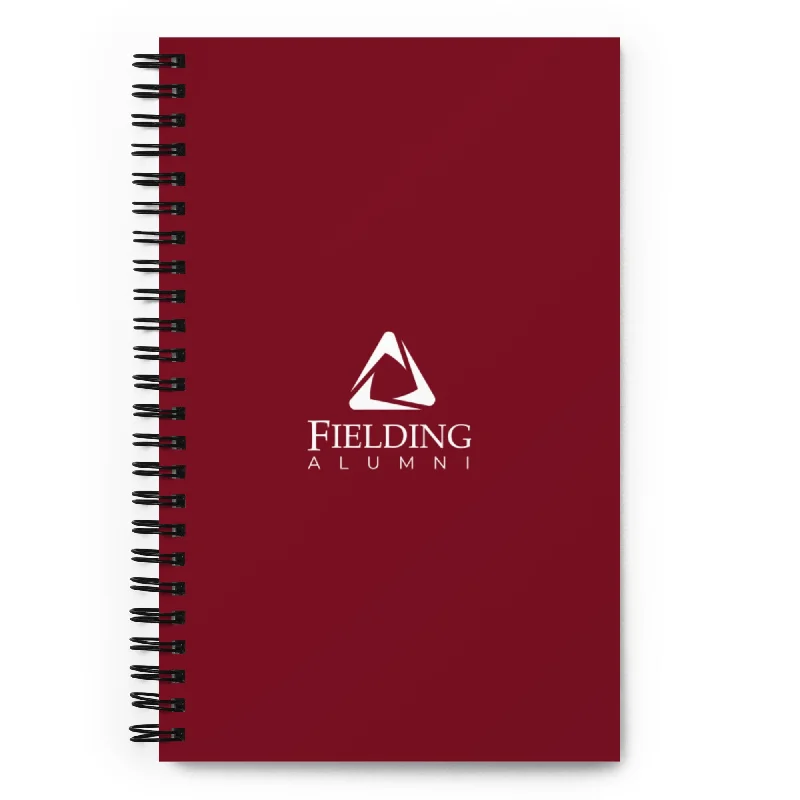 Spiral Notebook - Merlot | Alumni Logo