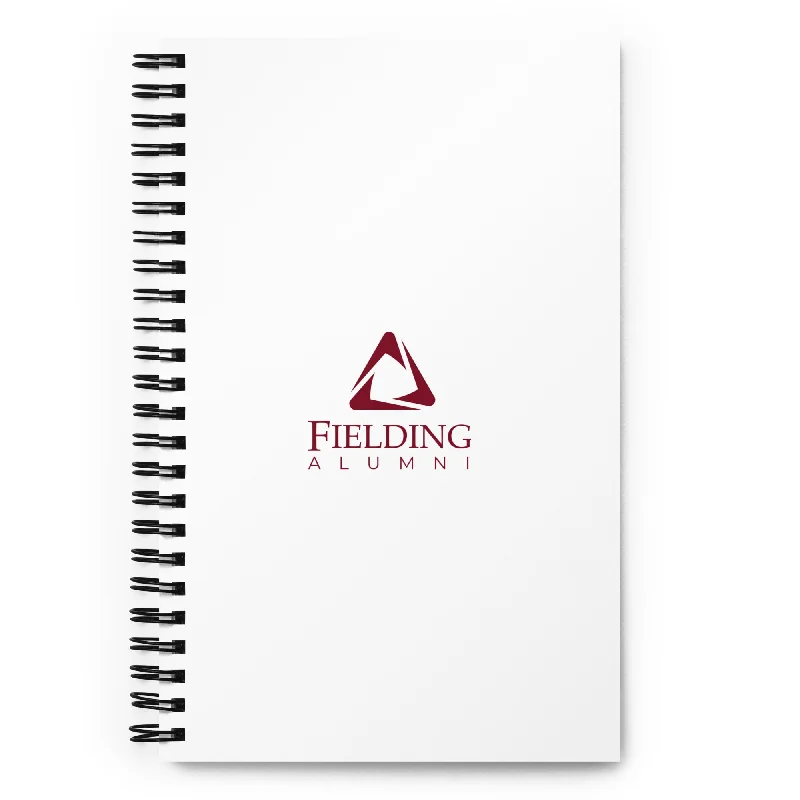 Spiral Notebook - White | Alumni Logo