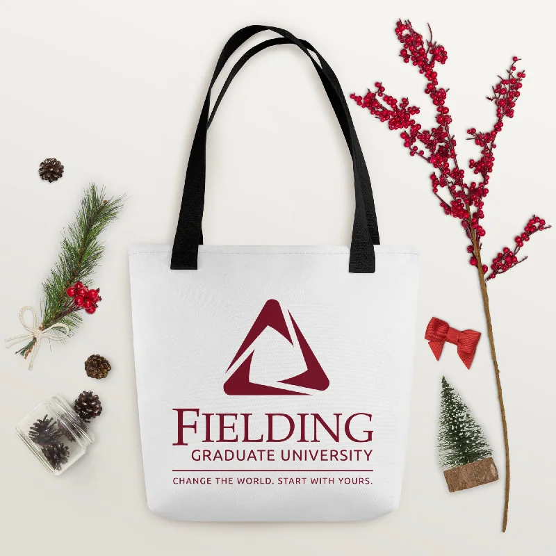 Tote Bag - White | Fielding Logo