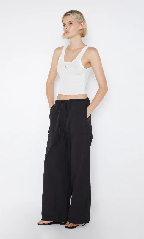 AIMEE CARGO PANT - BLACK