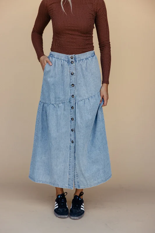 Be My Baby Denim Skirt