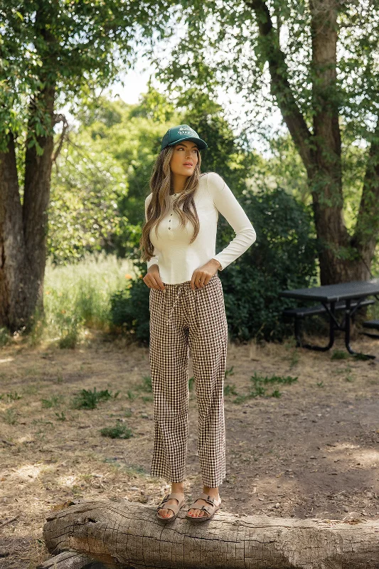 Central Park Gingham Pants