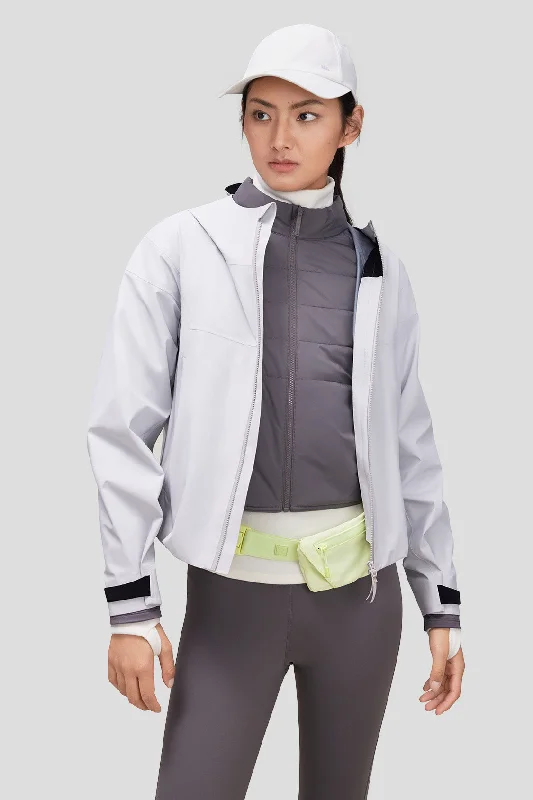 Women's Short 3-in-1 Windbreaker Jacket