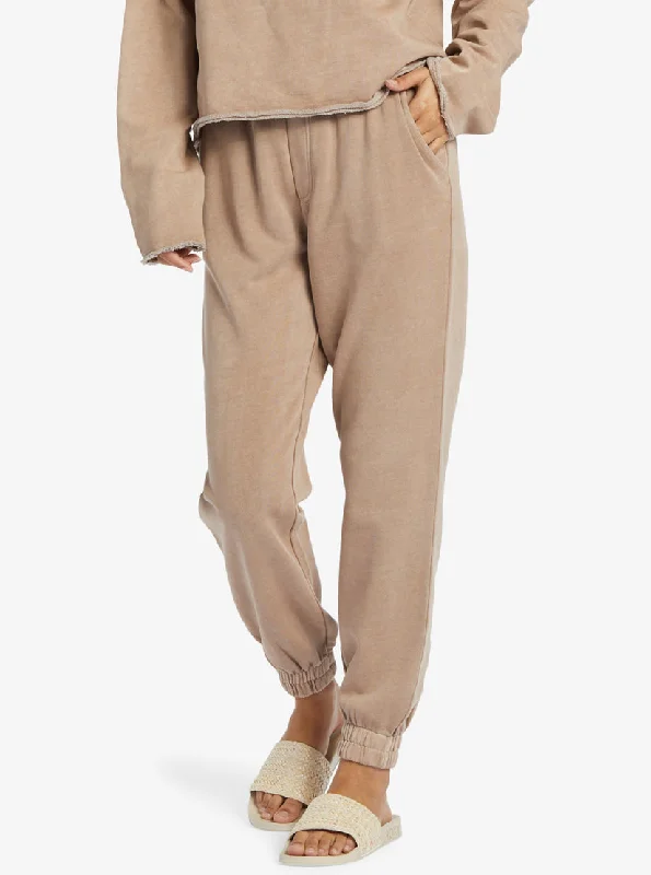 Roxy Doheny Jogger Pants-Root Beer